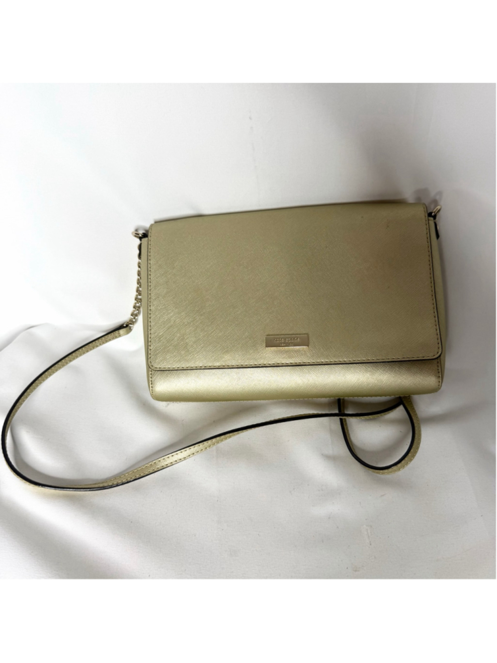 Women's Kate Spade Gold Crossbody Bag One Size